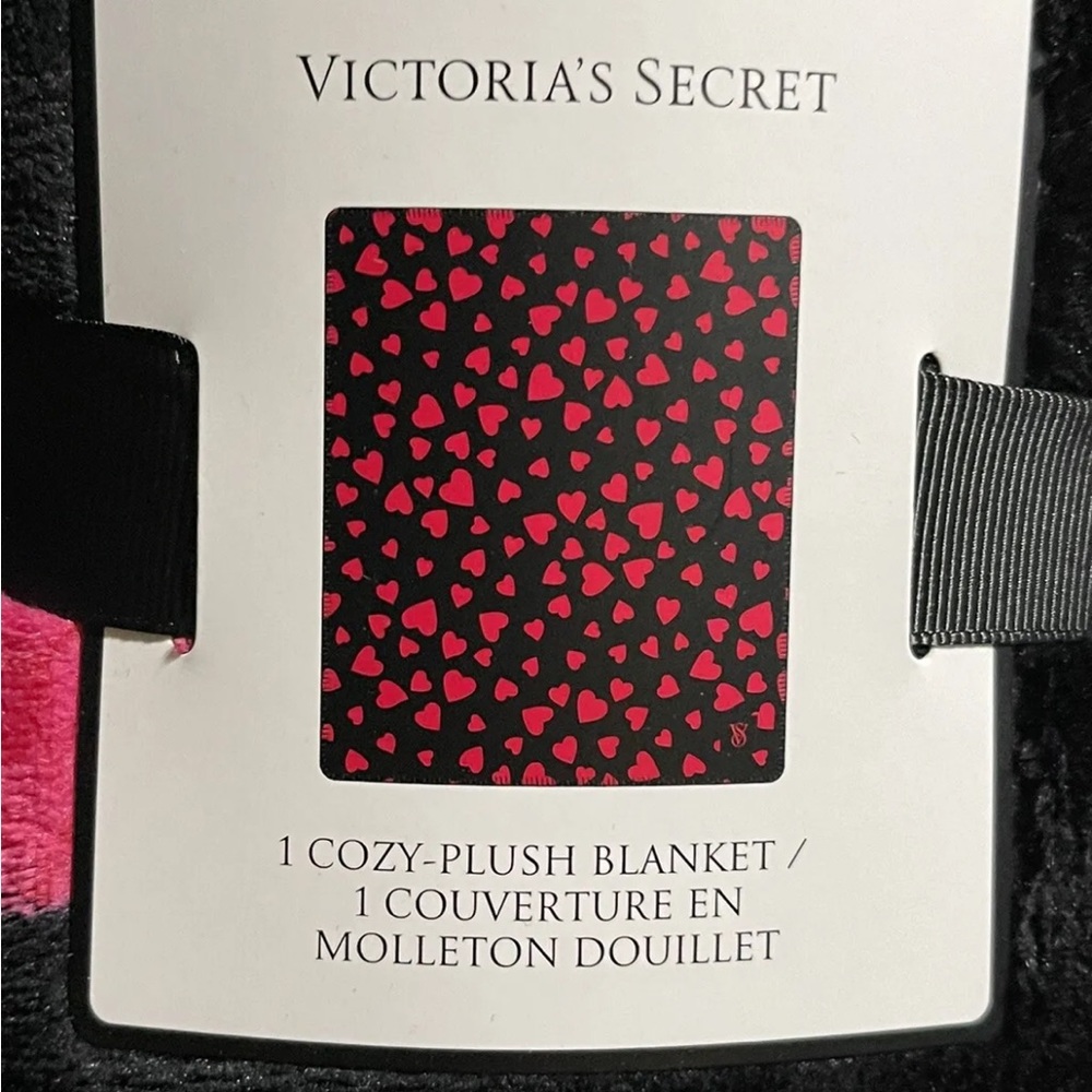Victoria secret heart blanket NEW